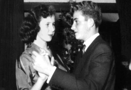 María Gabriela de Saboya, en su juventud con Don Juan Carlos