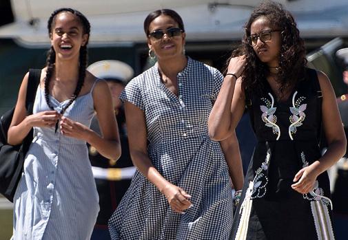 Las Obama en su anterior visita a España