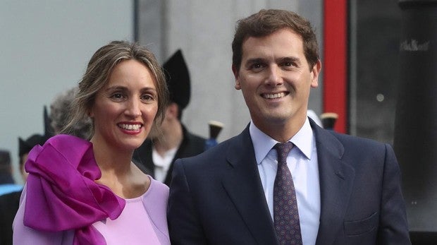 Beatriz Tajuelo y Albert Rivera