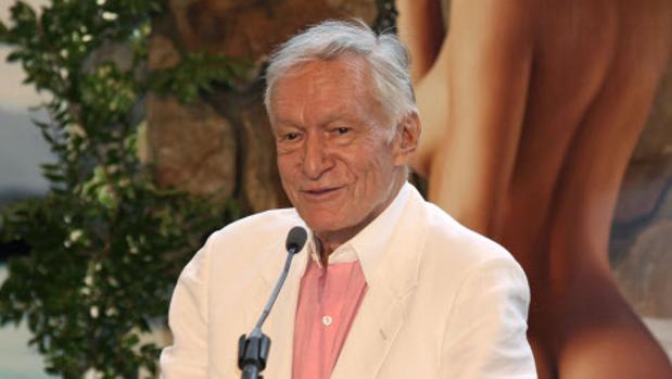 Hugh Hefner en la Gala Playboy 2013