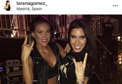 Lorena Gómez y Pilar Rubio