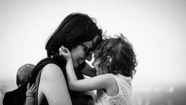 Bei con sus hijas