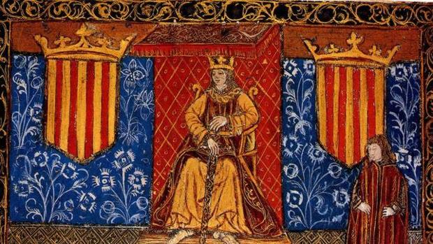 Las Cortes Catalanas según una miniatura de un incunable del siglo XV