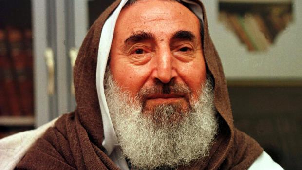 El fundaro y líder espiritual de Hamás, Ahmed Yassin, en una imagen de 1998