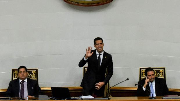 El presidente interino de Venezuela, Juan Guaidó