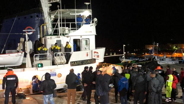 La nave italiana «Mare Jonio»