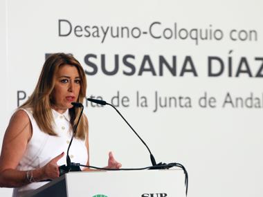 La presidenta de la Junta de AndalucÃ­a Susana DÃ­az