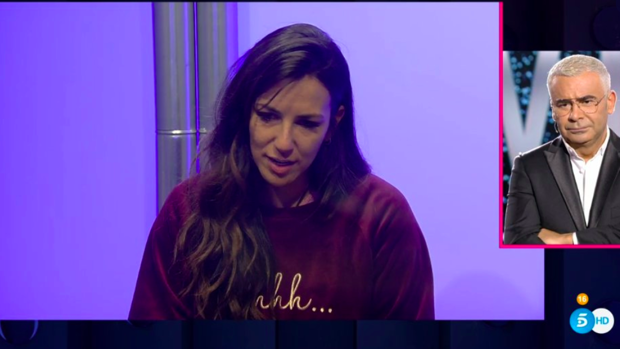 Irene Junquera, hablando con Jorge Javier Vázquez.