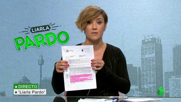 Cristina Pardo, con la denuncia contra la directora del geriátrico de Babilafuente en «Liarla Pardo»