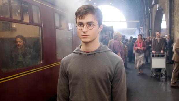 Daniel Radcliffe, en una de las películas de la saga de «Harry Potter»
