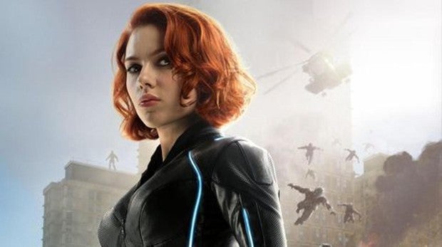 Scarlett Johansson es Viuda Negra en Vengadores