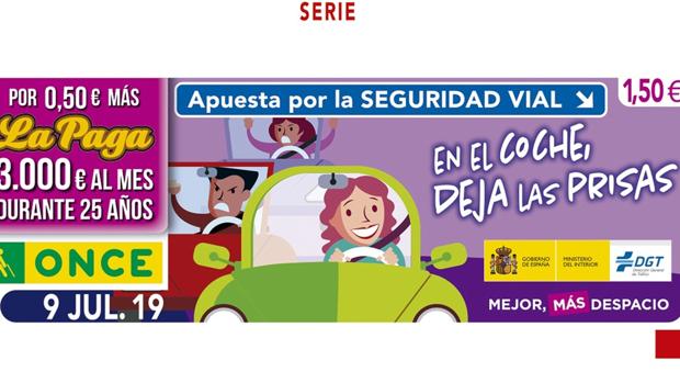 El boleto de la ONCE que ha dejado miles de euros en Cádiz.