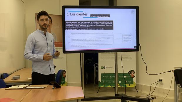 Presentación de uno de los proyectos diseñados para el Trabajo de Fin de Máster de Masterup.