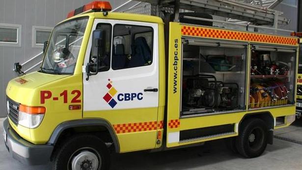 Bomberos acudió a la llamada de los vecinos