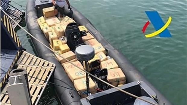 Trataban de alijar la droga en la zona de la desembocadura del río Guadalquivir, en Sanlúcar