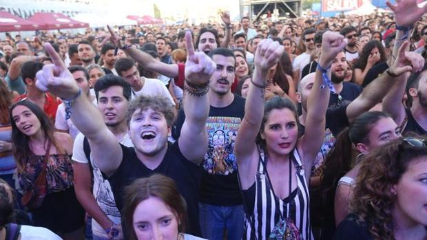 El público disfrutando de un concierto del 'No sin Música'