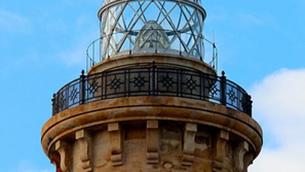Imagen del faro de Chipiona.