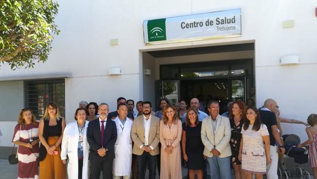 El centro de salud de Trebujena, el día de su inauguración.
