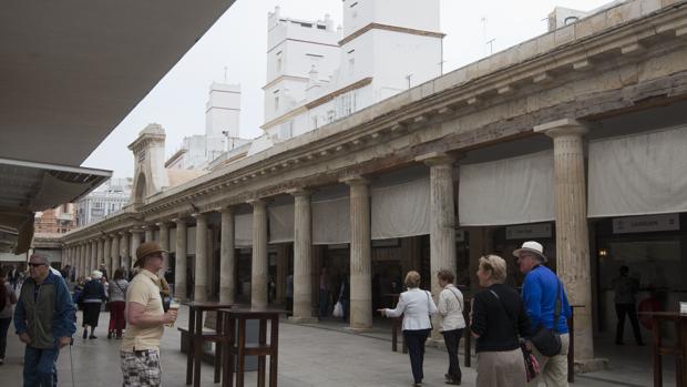 Interior del Mercado Central de abastos.