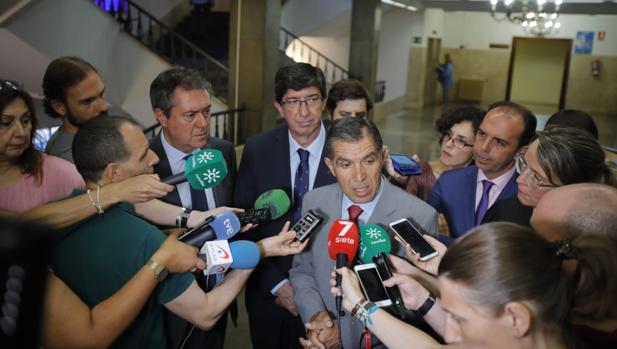 El presidente del TSJA, Lorenzo del Río