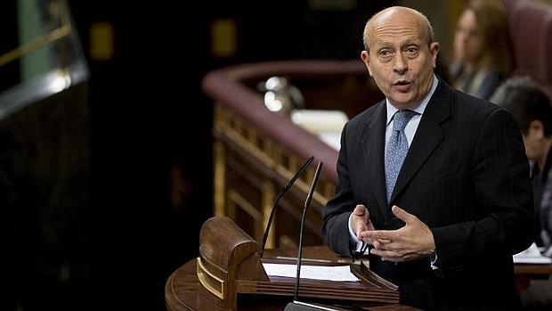 El anterior ministro de Educación, José Antonio Wert, durante la votación de la Lomce en el Congreso en octubre de 2010