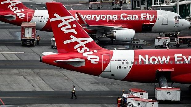 Imagen de archivo de aviones de Airasia