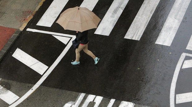 Lluvias ayer en Gandía