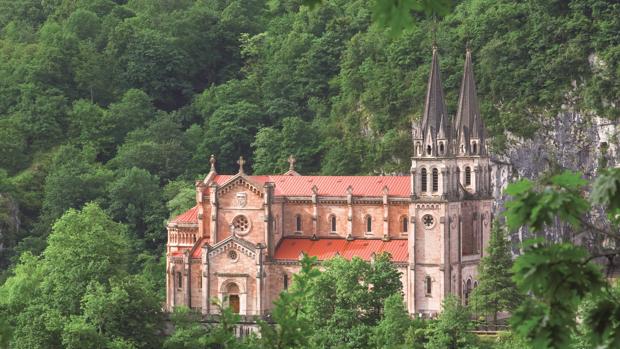 Santuario de Covadonga, en Asturias